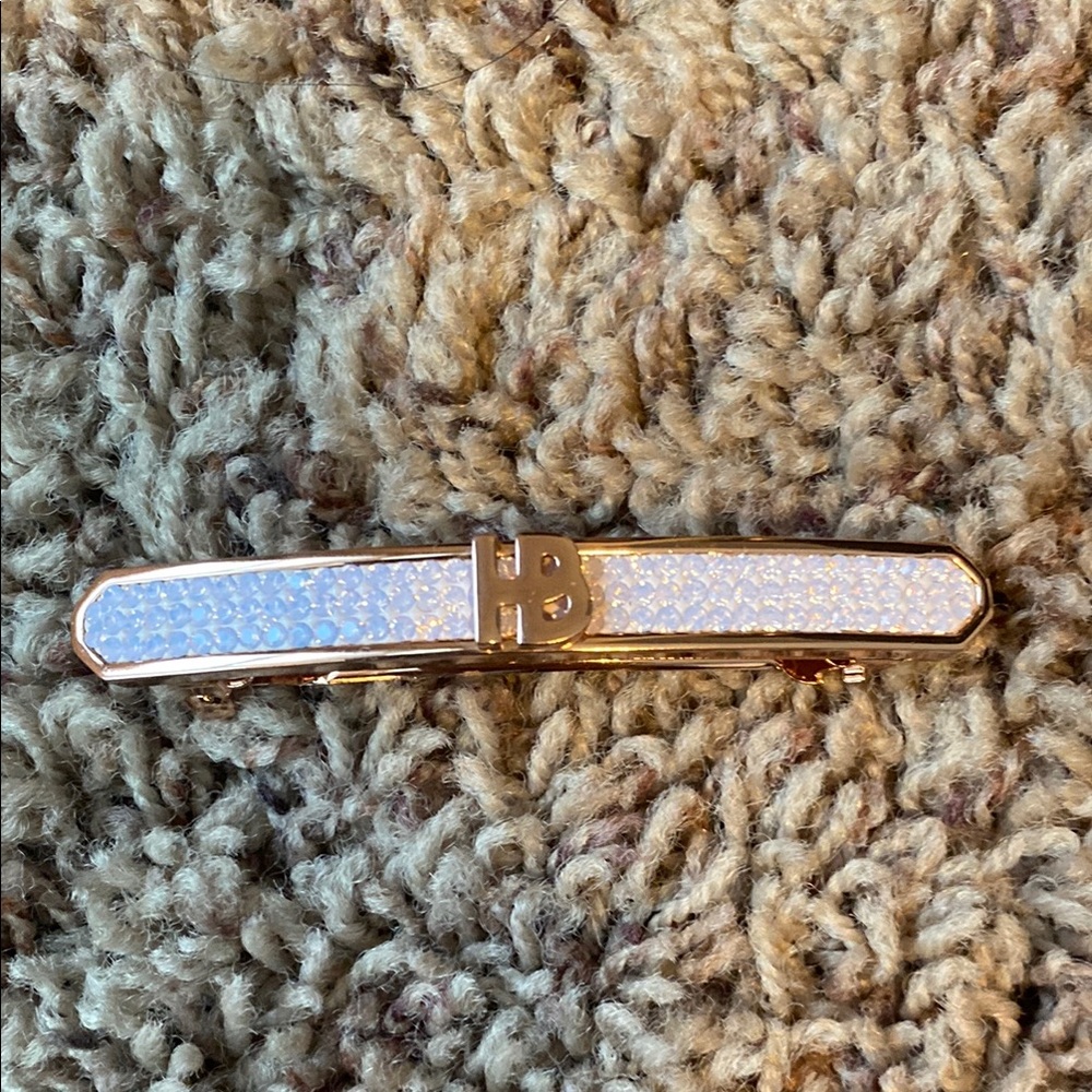 Henri Bendel Gold and White Hair Accessory